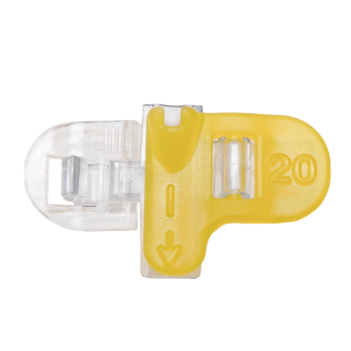 [1-535-4020] Single-Gauge Needle Guide, 20 Gauge, 24/bx