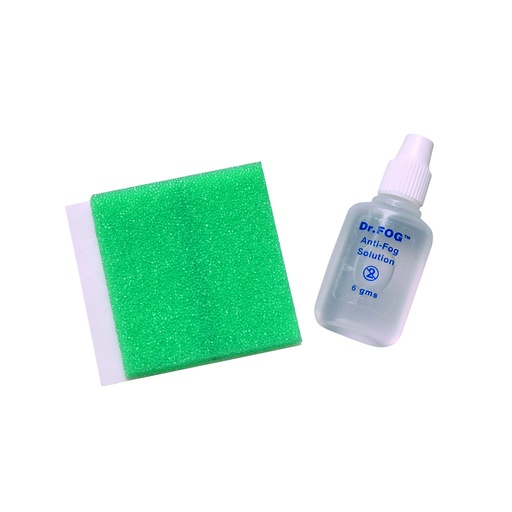 [DF-3100] Dr Fog® Anti-Fog Solution with Sponge, Sterile, 1/pouch, 20 pouch/bx