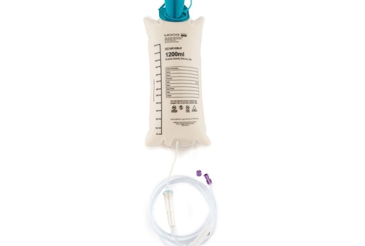 [GR1200-E] Gravity Feeding Set, 1200mL, with ENFit® Connector, 30/cs