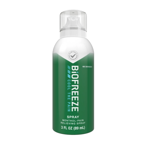 [31124-44477-00] Biofreeze® Pain Relieving 360° Spray, 3 oz, 3/bx 8bx/cs