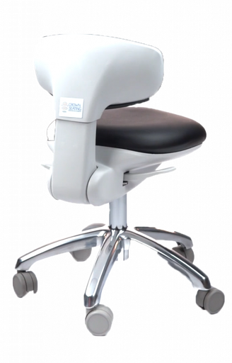 [C140D] Crown Seating Aurora C140D Modern Operator Stool (Beige ABS)
