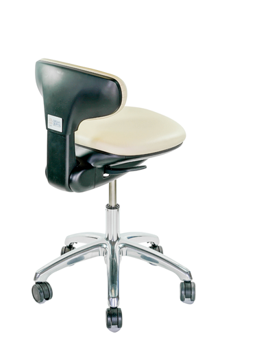 [C140DB] Crown Seating Aurora C140DB Modern Operator Stool (Black ABS)
