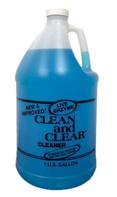[34555] Clean and Clear Live Enzyme Evacuation System Cleaner (Gallon)