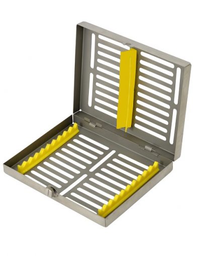 [CA-1001] Flight Dental Sterilization Cassettes, 1 3/8 x 5 11/16" x 7 1/4", 10 Instrument Capacity
