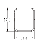[A101506] Classic Large Junction Box Case with Metal Frame