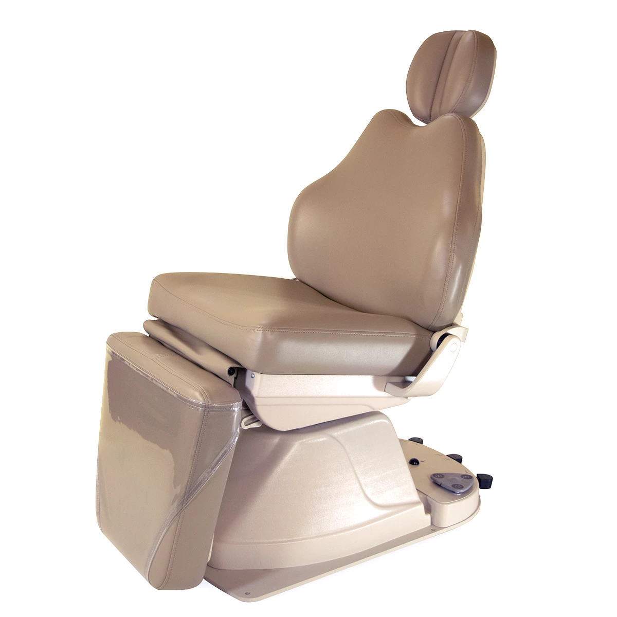 [100-3315]  M3010LS Exam Chair, Lift Column, Drop Toe, FH HR, Putty 