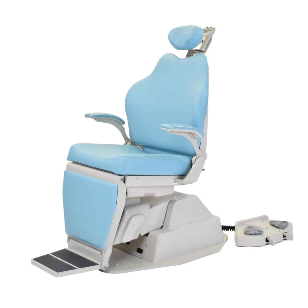 [100-5550X]  Boyd E5550X Exam Chair w/Power Base, Arms, & Articulating HR, Putty 