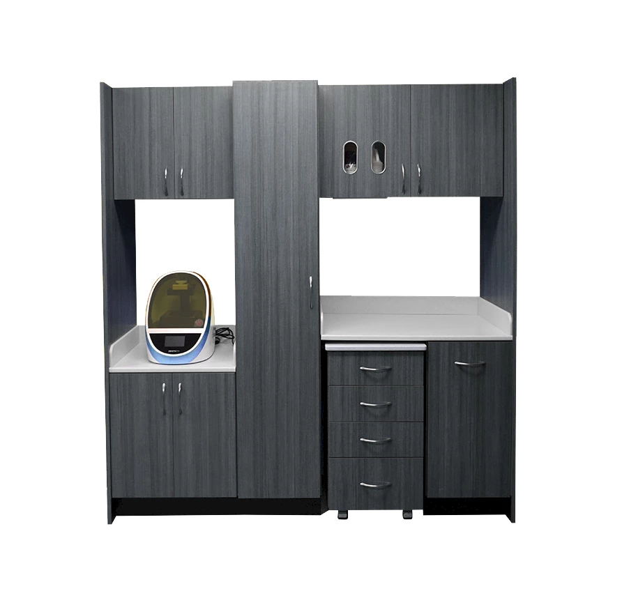[400-3000]  Cabinet: 3D Printer Stand w/ Air Purification System, Solid Surface 