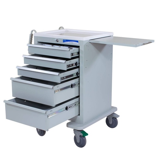 [380-2000]  Cart: Mobile Operatory, Dental Implant, Steel, Lt Gray 