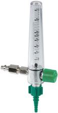 [9700-0006] Oxygen Therapy Flowmeter 0-15LPM – Hand-Tight DISS
