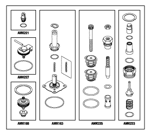 [AMP212] PM Pack (Exhaust Manifold) for Century V116, V120