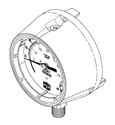 [AMG287] Pressure Gauge (Jacket) for Front Panel