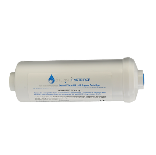 [CI-7i] Sterisil® Inline Cartridge 7i (length 8-1/16 X diameter 2.5”), includes CI-QK