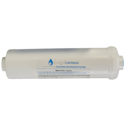 [CI-9i] Sterisil® Inline Cartridge 9i (length 10-1/8” X diameter 2.5”), includes CI-QK