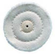[07720] 4" x 20 Ply Cotton Flannel Buff