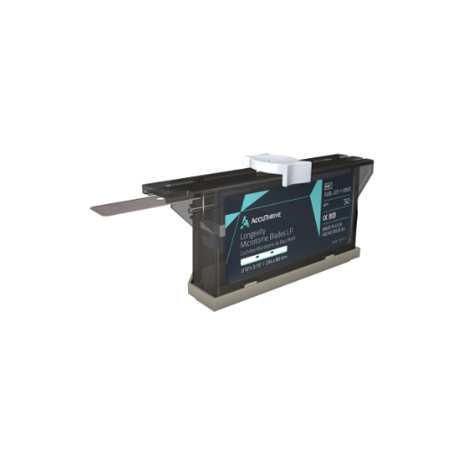 [AVBL-2011-0000] AccuThrive Longevity Microtome Blade, Low Profile, SS Microcoat, 50bl/disp 10 disp/cs