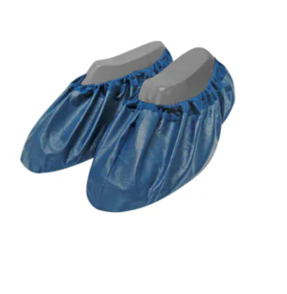 [SHS-1601-CB] Shoe Cover, JAZZ, Universal Size, Hearty Blue, Anti-Skid, 150/dispenser bx, 2 dispenser bx/cs
