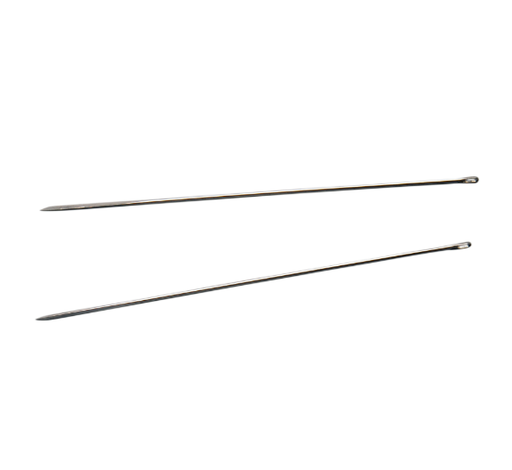 [213404] Needle, Straight Cutting Point, Keith Abdominal, .034x2.964, Sterile, 2/pch, 72pches/bx 