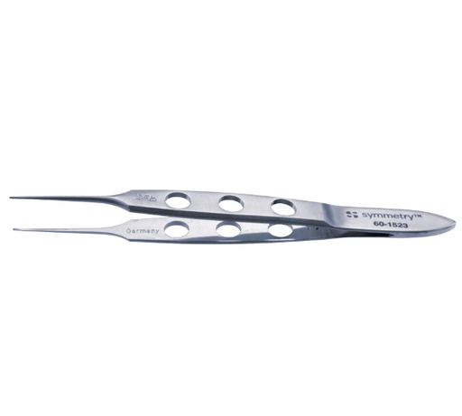 [60-1523] Forceps, Symmetry, Bishop Harmon Tissue, Delicate, 1x2 Teeth, 3-3/8 in 