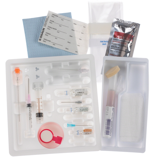 [333862] Pecan+I4 Spinal Tray, 25 Guage w/Bupivacaine 0.75%, Dextrose 8.25% & Duraprep Surgical Solution, 10/cs (Rx) 