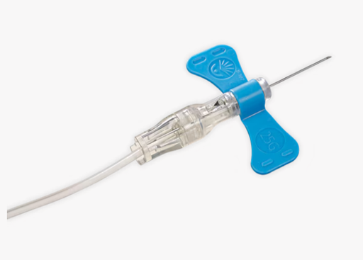 [368688] Blood Collection Set, UltraTouch Push Button with Pre-Attached Holder, 23G, 12" Tubing, 100/cs 
