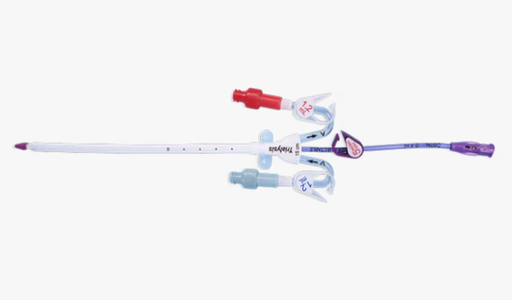 [5613150] Power Trialysis Short-Term Curved Extension Dialysis Catheter Kit, 15cm Insertion Length, 5/pk 