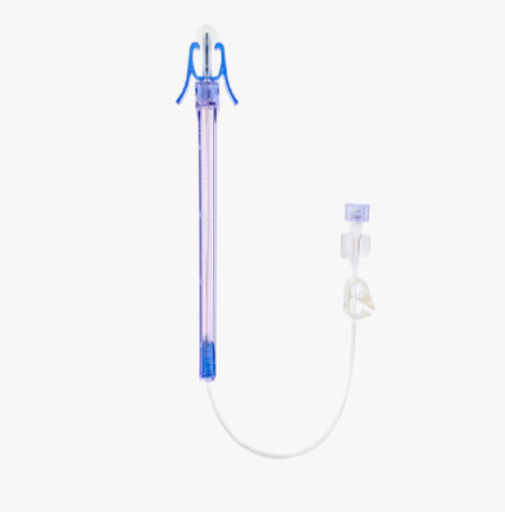 [393653] PIVO Pro Needle -Free Blood Collection Device, Compatible with 22G IV's or Larger, Blue, 200/cs 
