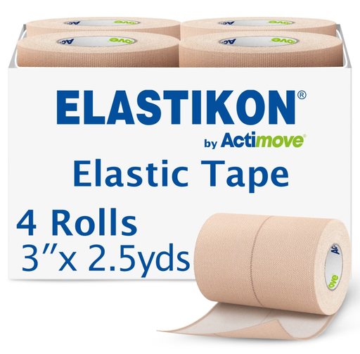 [5171] Actimove Elastikon Elastic Tape, 3" x 2.5yds Speedpack, 16 rl/cs 