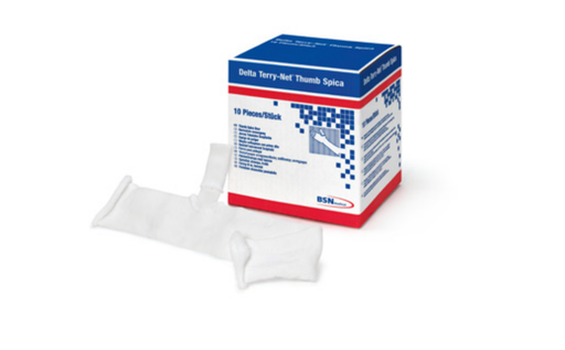 [53101] BSN Medical/Jobst Terry-Net Thumb Spica Synthetic Stockinette, 3” x 16”-Short Arm, 10/bx 