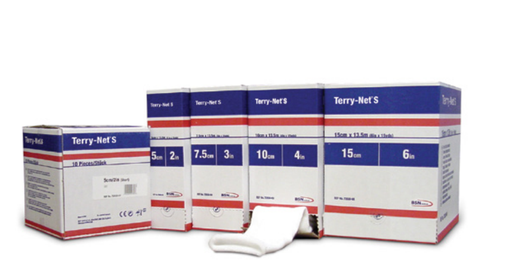 [53012] BSN Medical/Jobst Terry-Net S Synthetic Terry Cloth Stockinette, 2" x 15 yds, 2rl/cs 