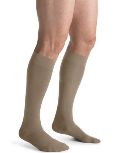 [7764415] BSN Medical/Jobst for Men Ambition SoftFit 15-20 mmHg Knee High, Khaki, Size 6