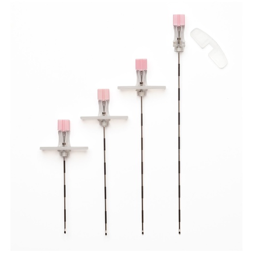 [TU18G351] Detachable Wing Needle, 18G x 3½", Pink, 25/bx 