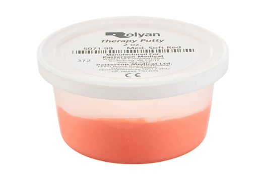 [081029578] Therapy Putty, Medium Soft, Red, 2 oz, 10/pk 