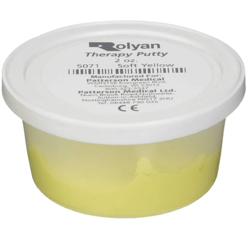 [081029537] Therapy Putty, Soft, Yellow, 2 oz, 10/pk 