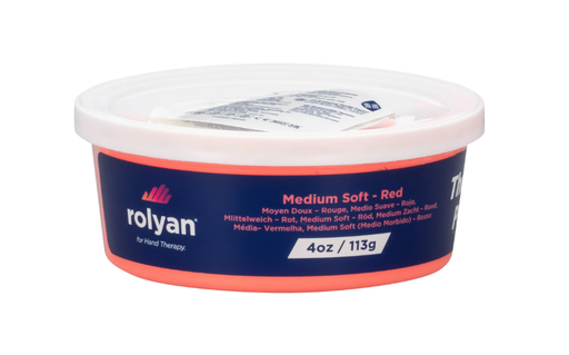 [081029685] Therapy Putty, Medium Soft, Red, 4 oz 
