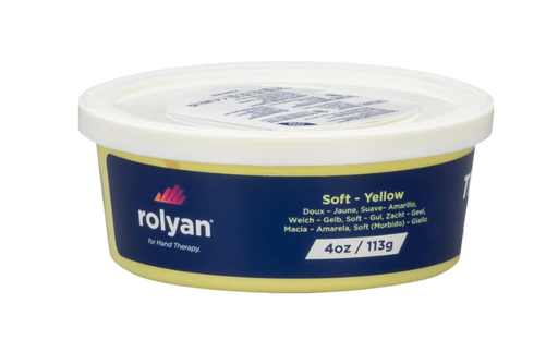 [081029669] Therapy Putty, Soft, Yellow, 4 oz 