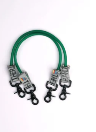 [081457076] Professional Resistance Tubing, Thera-Band Green, 12" w/Connectors, Set of 2 (Legacy# 21640) 