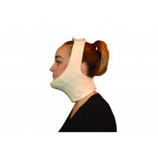 [111232] BSN Medical/Jobst JoViPak Standard Chin Strap, Organic Cotton & Spandex, Small, Ivory 