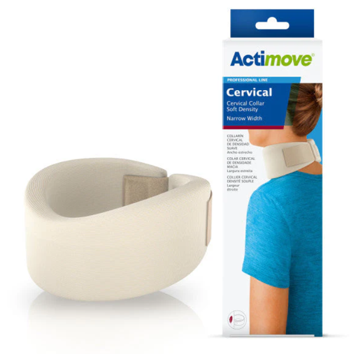 [7554733] Actimove Cervical Collar, Narrow, 2.5", Large, White 