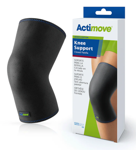 [7558630] Actimove Knee Support, Closed Patella, Large, Black