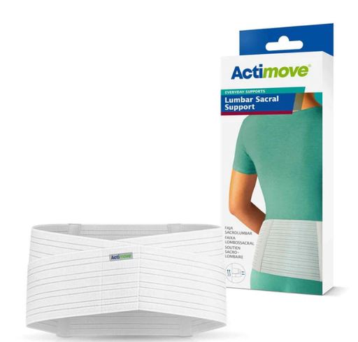 [7552717] Actimove Lumbar Sacral Support, 8", X-Large, 39 1/4" - 45 1/4", White 