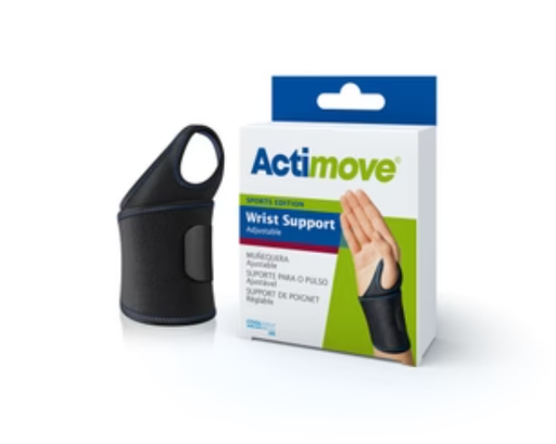 [7562610] Actimove Wrist Support, Adjustable, Universal, 5 1/2" - 8", Black