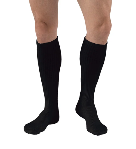 [6039604] BSN Medical/Jobst Sensifoot Diabetic Compression Knee High 8-15 mmHg, Black, XL