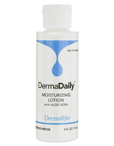 [00124] DermaDaily Moisturizing Lotion w/Aloe, 4oz, 96/CS 
