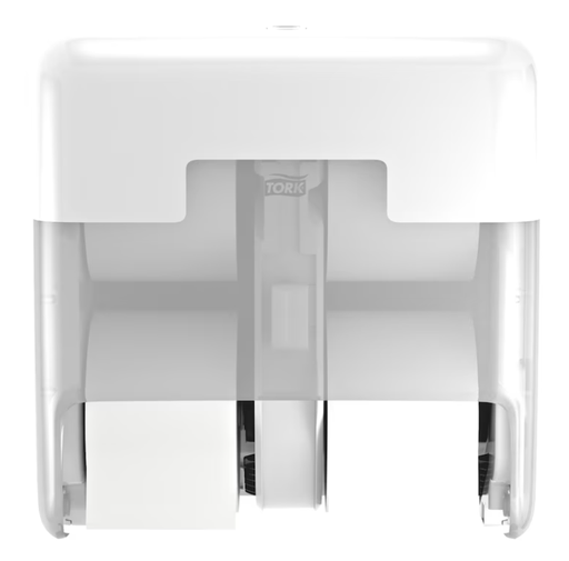 [473620] Tork OptiServe 4-Roll Coreless Toilet Paper Dispenser, White T7/T5