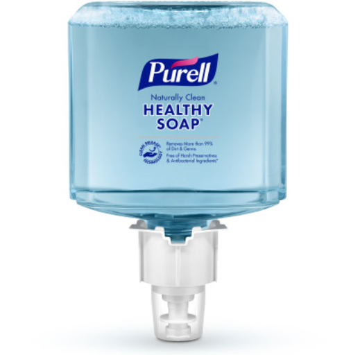 [5071-02] PURELL Healthy Soap Naturally Clean Foam, Clear, 2/cs