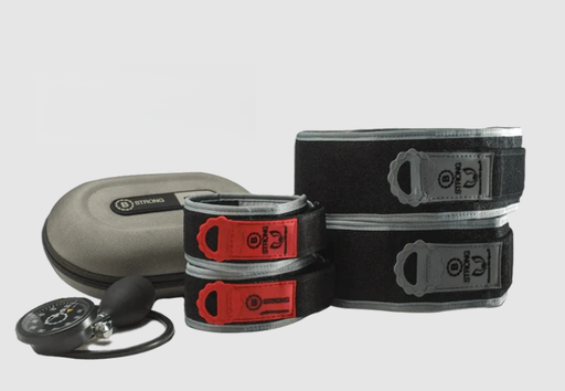 [PKG-00100-07] BFR Individual Package, 4 BFR Bands (Sizes 2 & 5), Hand Pump, Carrying Bag, B Strong Guidance App License