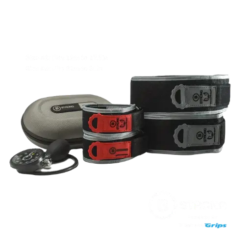 [PKG-00100-07] BFR Individual Package, 4 BFR Bands (Sizes 2 & 5), Hand Pump, Carrying Bag, B Strong Guidance App License