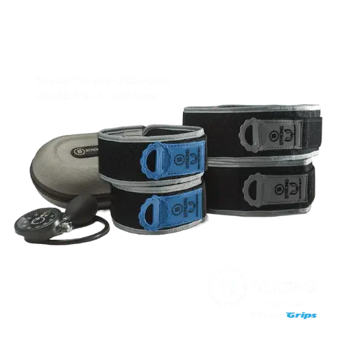 [PKG-00100-08] BFR Individual Package, 4 BFR Bands (Sizes 3 & 5), Hand Pump, Carrying Bag, B Strong's Guidance App License