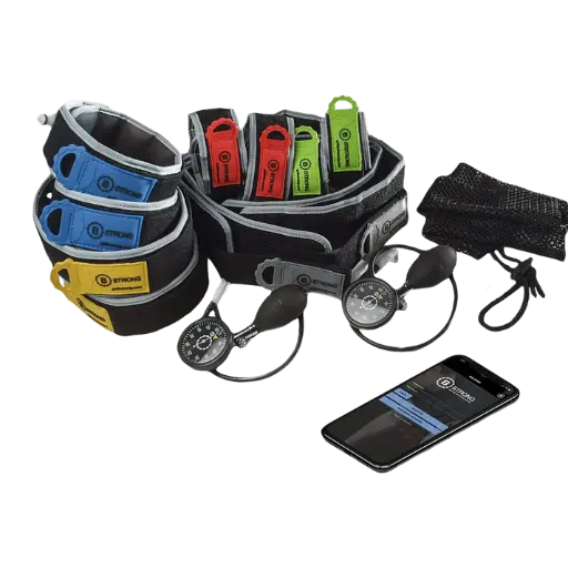 [PKG-00112-00] BFR Professional Package, 10 BFR Bands, 2 Hand Pumps, Tape Measure, Carrying Bag, B Strong Guidance App License